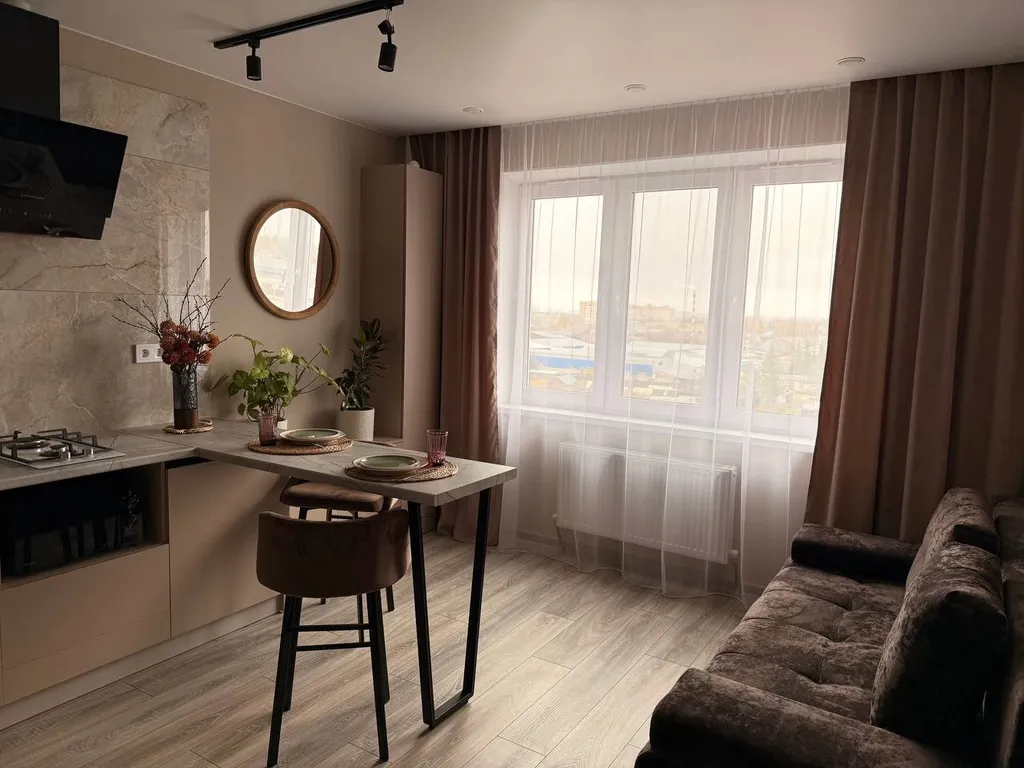 Стильная дизайнерская однушка в новом спальном районе