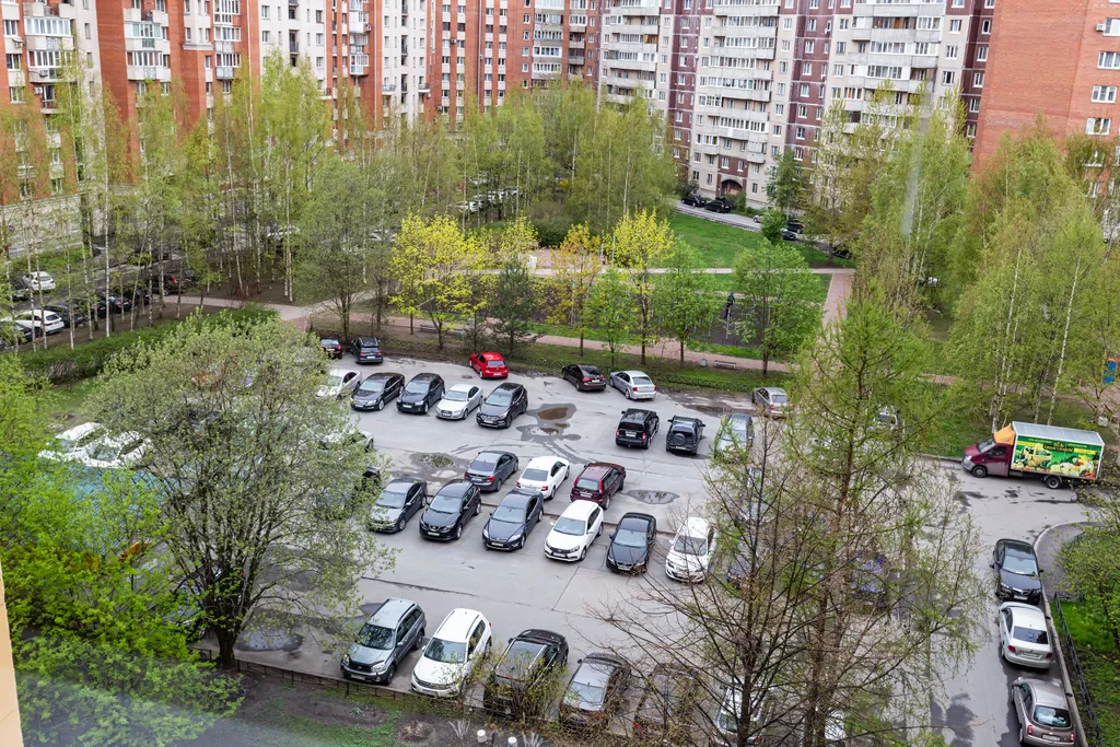 Квартира Квартира с кондиционером у Лахта Центра — Санкт-Петербург