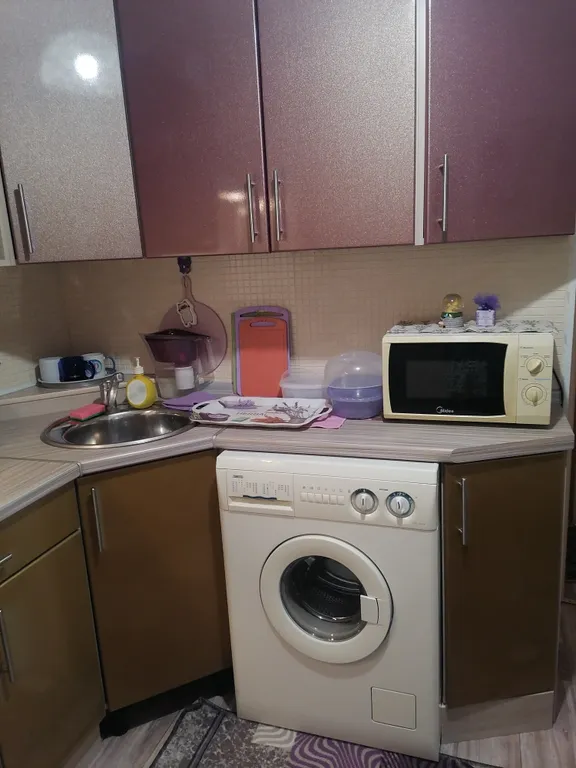 Уютная квартира в лавандовых оттенках, рядом с центром города