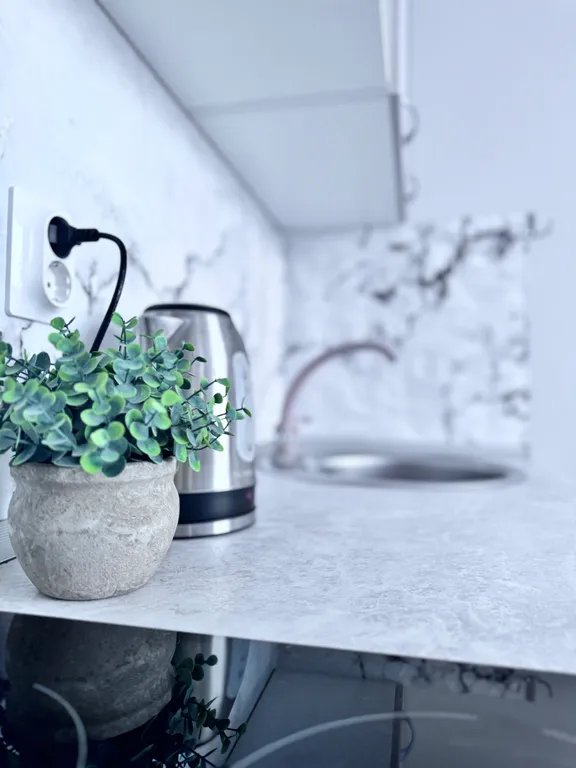 Квартира Стильная студия на высоком этаже ЖК Преображенский — Тюмень