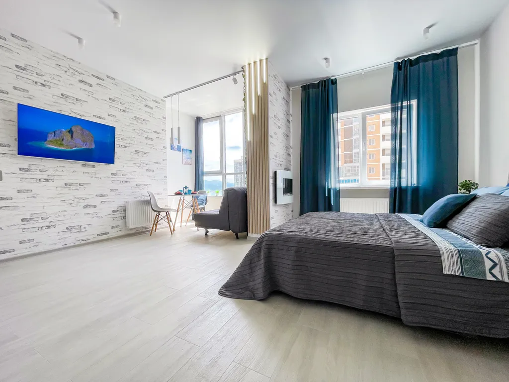 Квартира Апартаменты с видом на море на набережной у Hilton — Новороссийск