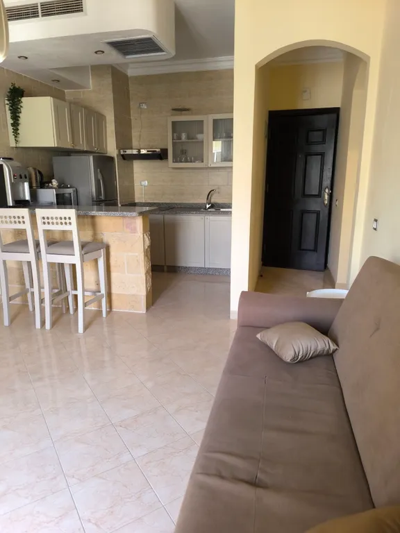 Квартира в Palm Beach Piazza Сахл Хашиш с собственным пляжем