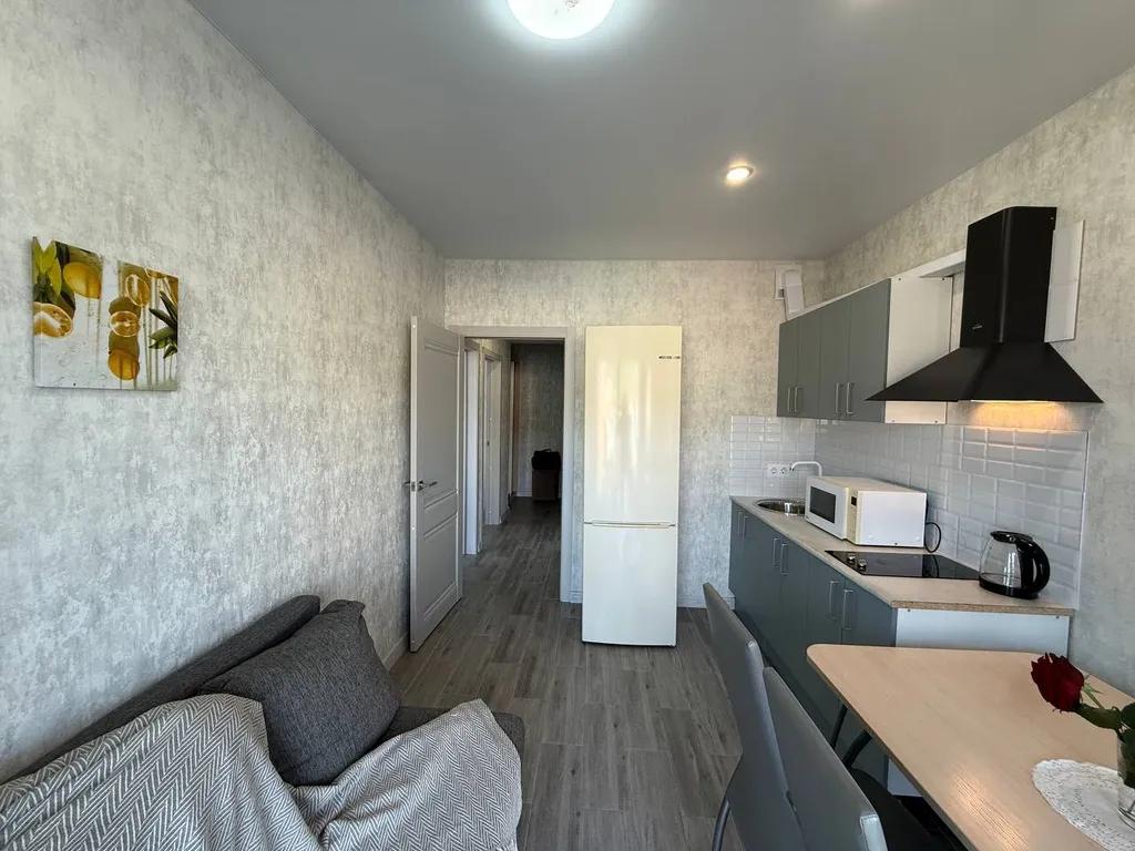 Двухкомнатная квартира с видом на море, на территории бассейн, детские