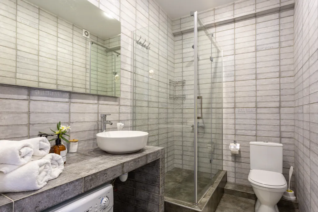 Квартира с балконом и видом на гору