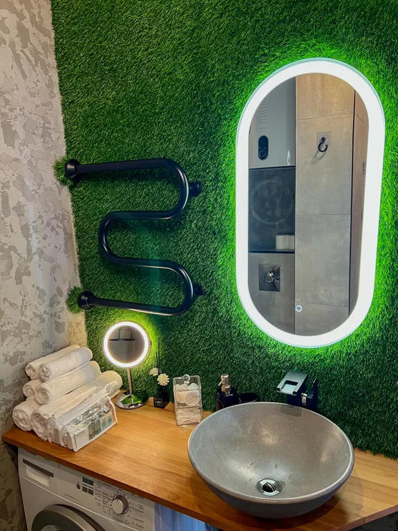 Уютная квартира-студия с кондиционером в ЖК Спектр — аренда посуточно в Кольцово