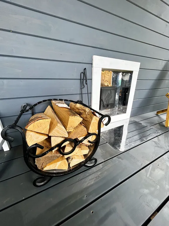 Уютный домик-баня на берегу речки