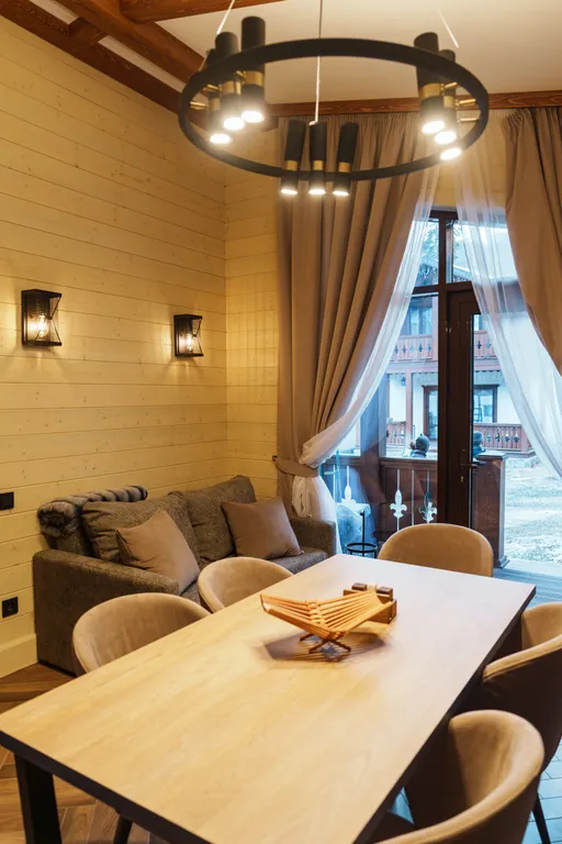 ШАЛЕ №7 (1-ЭТАЖ)   60м² до 6 мест