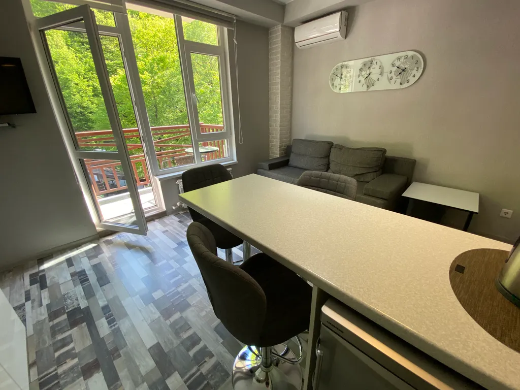 Квартира с балконом и видом