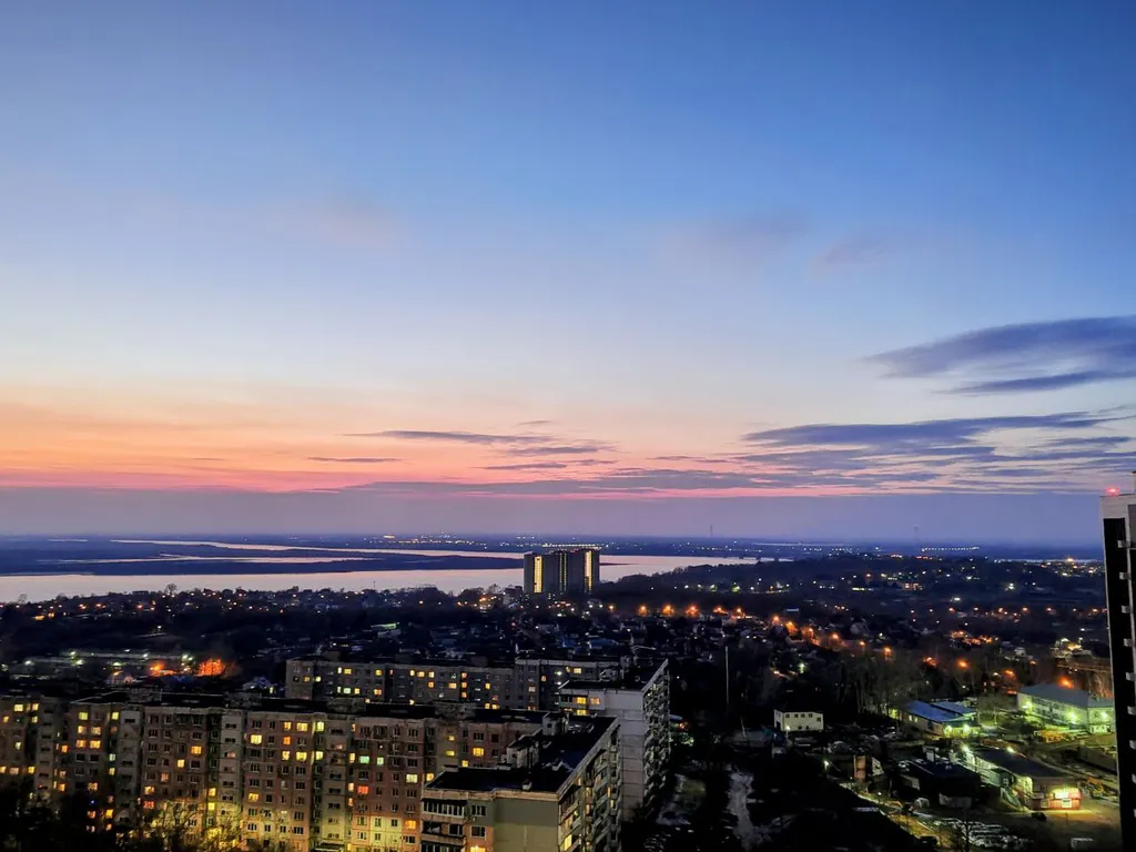 Уютная квартира с панорамным видом на Амур и город