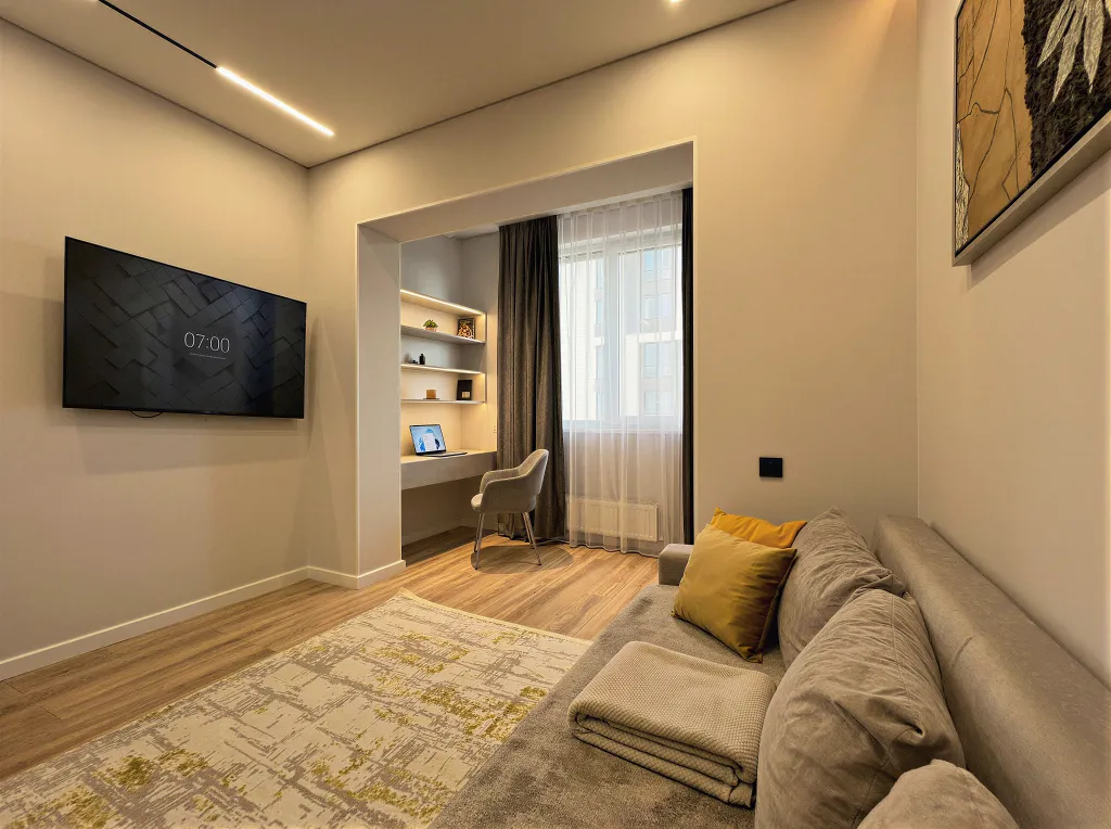 Очаровательный апартамент с видом на горы