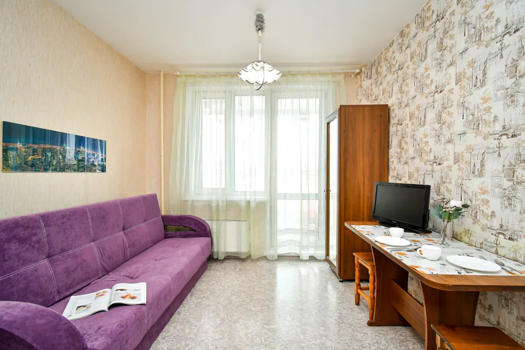 Квартира Квартира Уютная студия с шикарным видом — Красноярск