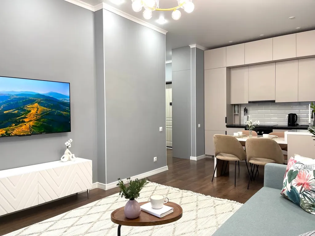 Стильная  квартира евродвушка в ЖК GreenLine Terra