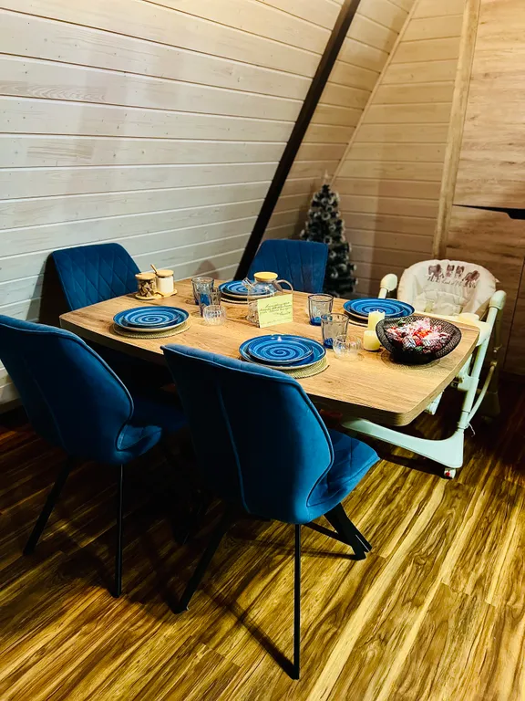 Уютнейший A-frame с сауной Черника