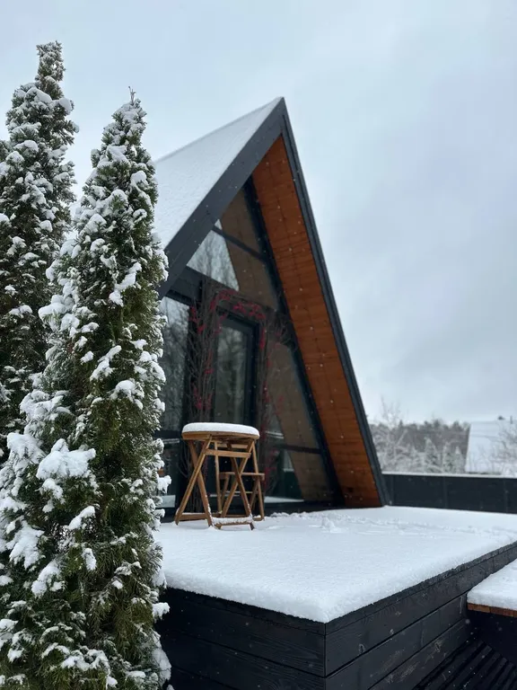 Треугольный дом в 15 минутах от центра Бреста