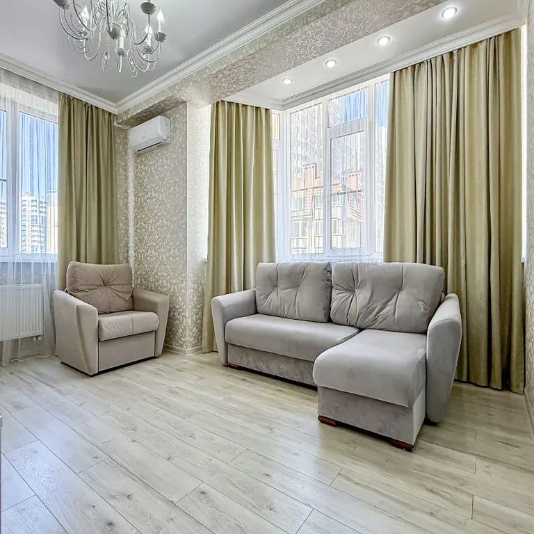 Квартира Чистая и уютная 2-комнатная квартира — Анапа