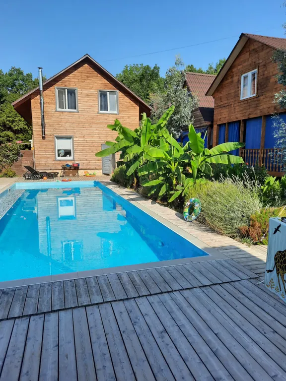 1 Деревянный дом для отдыха 6 гостей