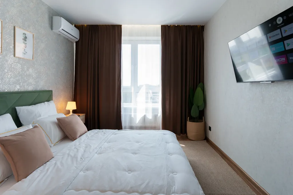 Умная двухкомнатная квартира от YoZu рядом с парком Галицкого