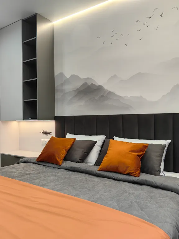 Шикарная, квартира с дизайнерским ремонтом