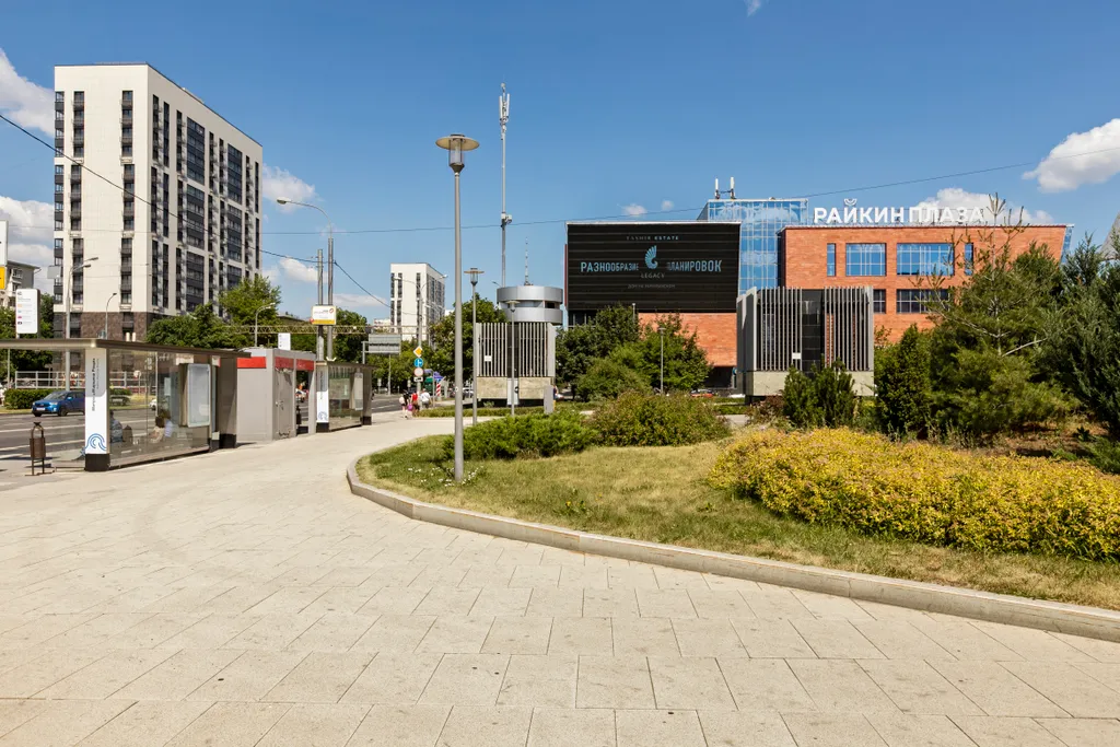 Квартира Квартира Great view 2-rooms Apartment 2 Min Walk to Raykin Plaza — Москва