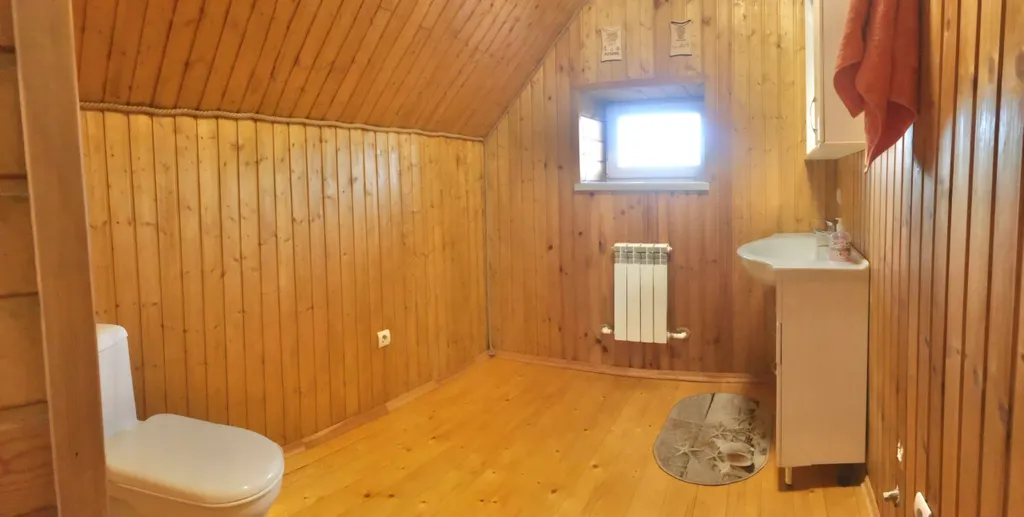 Коттедж с баней на дровах