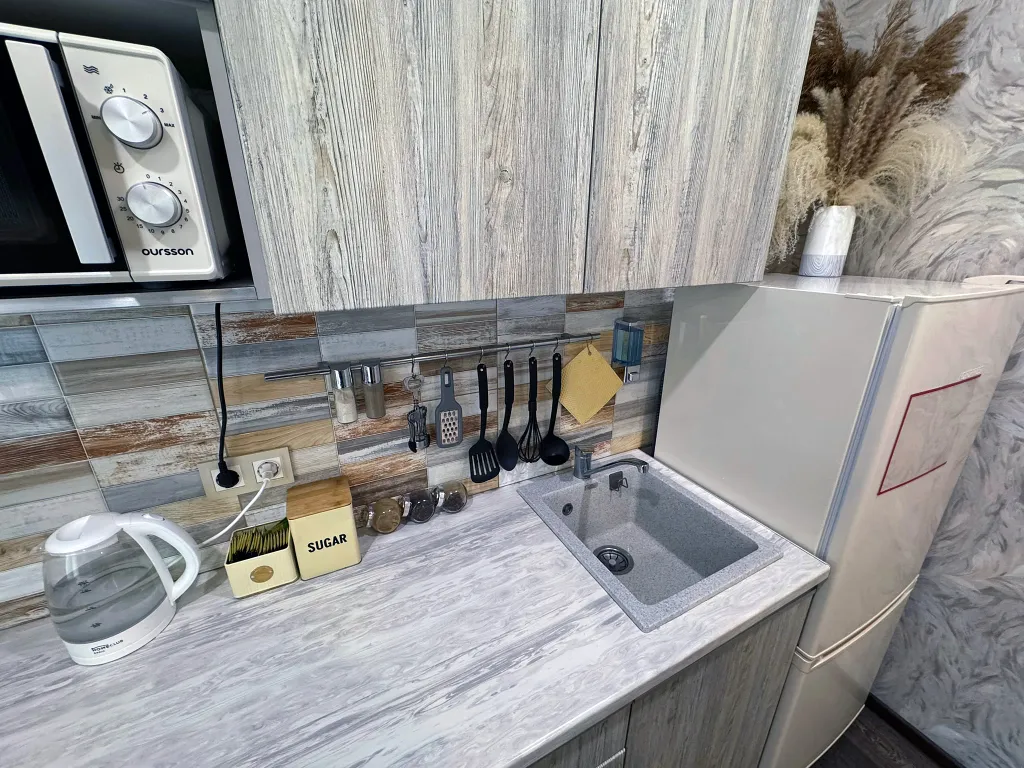 Vip-loft с джакузи, большая 1-комнатная квартира