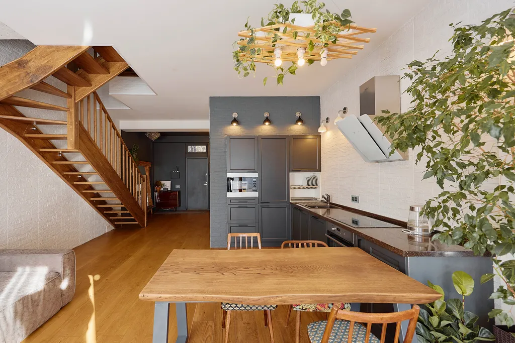 Стильный апартамент с видом на горы