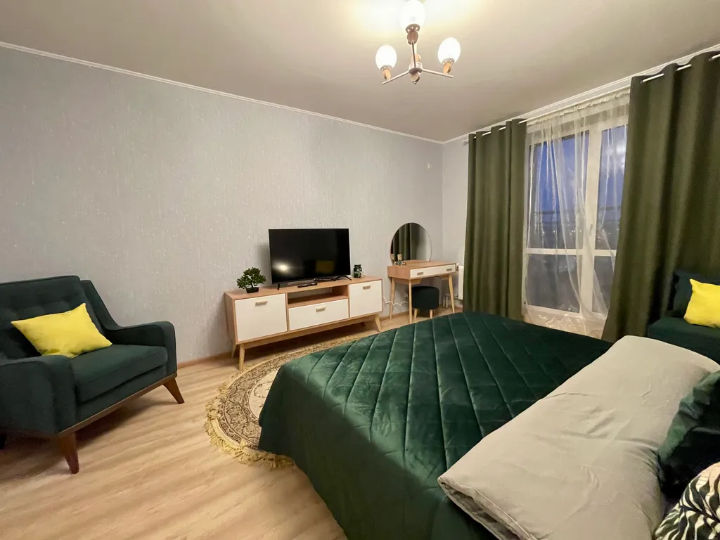 1 комн.видовая на 4 спальных места квартира