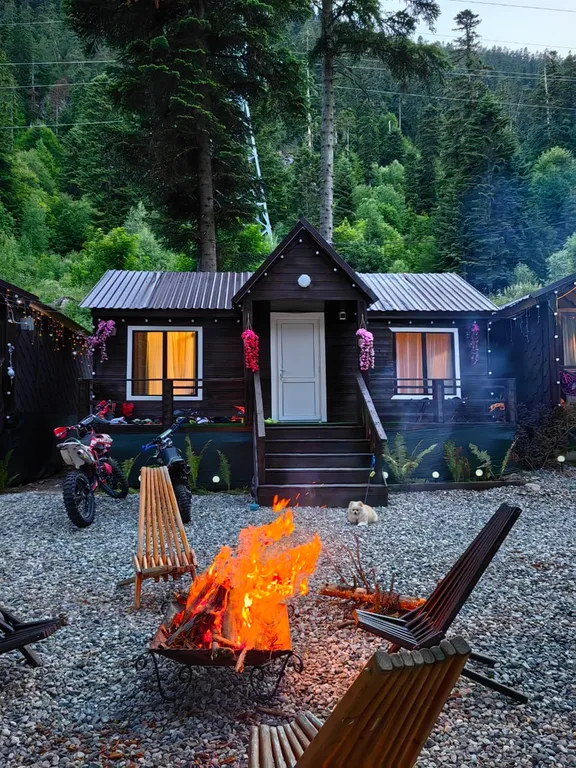 Коттедж 2-комнатный Дом — Архыз