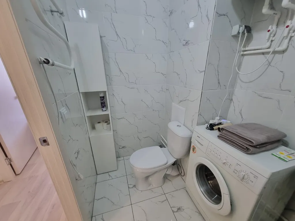 Уютная однокомнатная квартира с видом на реку