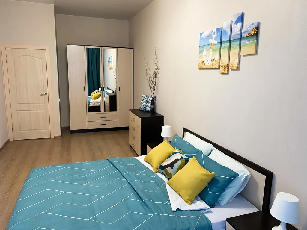 Апартамент на первой береговой линии моря с парковкой