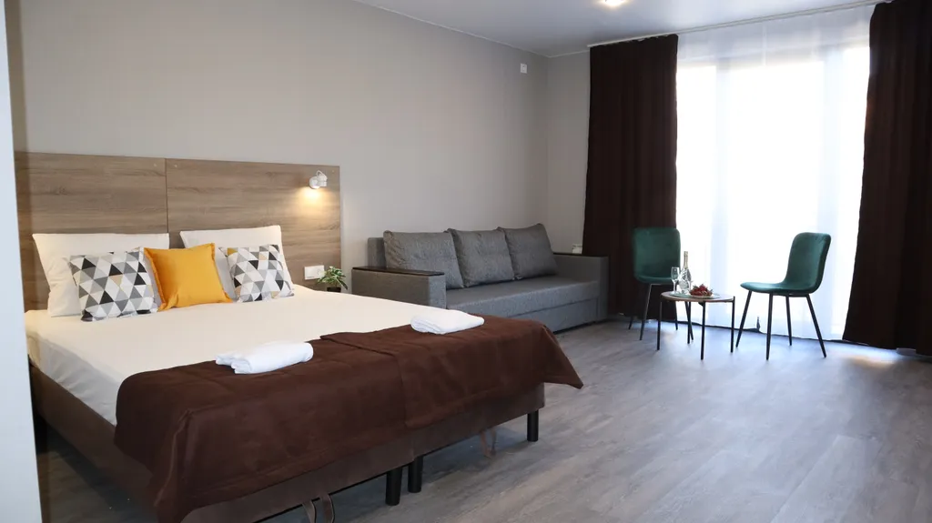 Уютный двухместный номер стандарт с одной или 2 раздельными кроватями