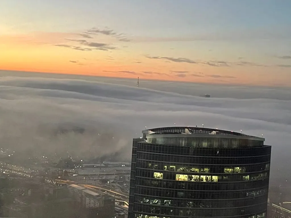 Sky City Moscow 80 этаж Выше облаков, очень ценный и редкий вид