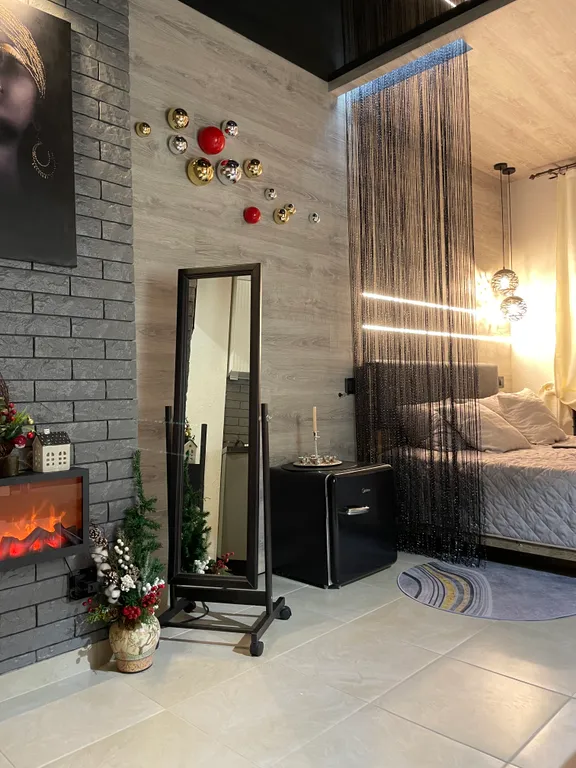 Уютная студия с дизайнерским ремонтом