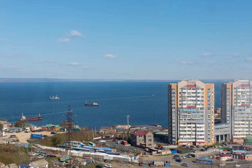 Квартира Квартира Апартамент с видом на море в жк Алые паруса — Владивосток