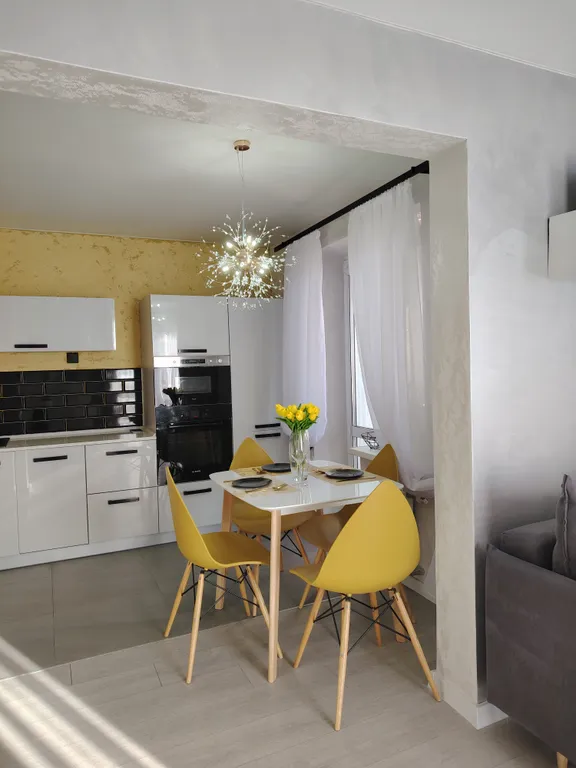 Уютная дизайнерская квартира с прекрасным видом