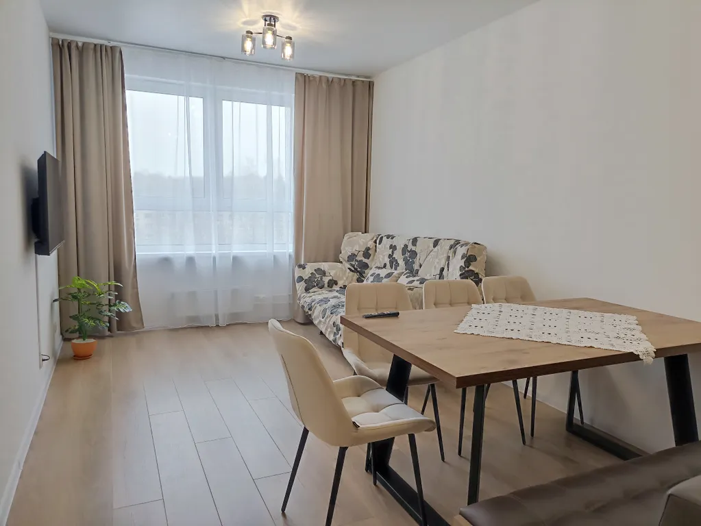 Просторная квартира с 2 спальнями у МРНЦ Цыба и Росатома