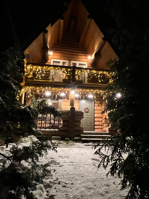 Дом с баней и чаном