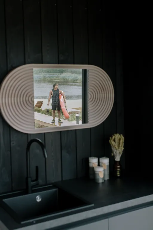 Коттедж Дом у Озера с панорамным видом, баней и чаном — Осташёво