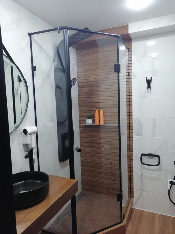 Квартира Двухуровневая квартира с видом на море — Адлер