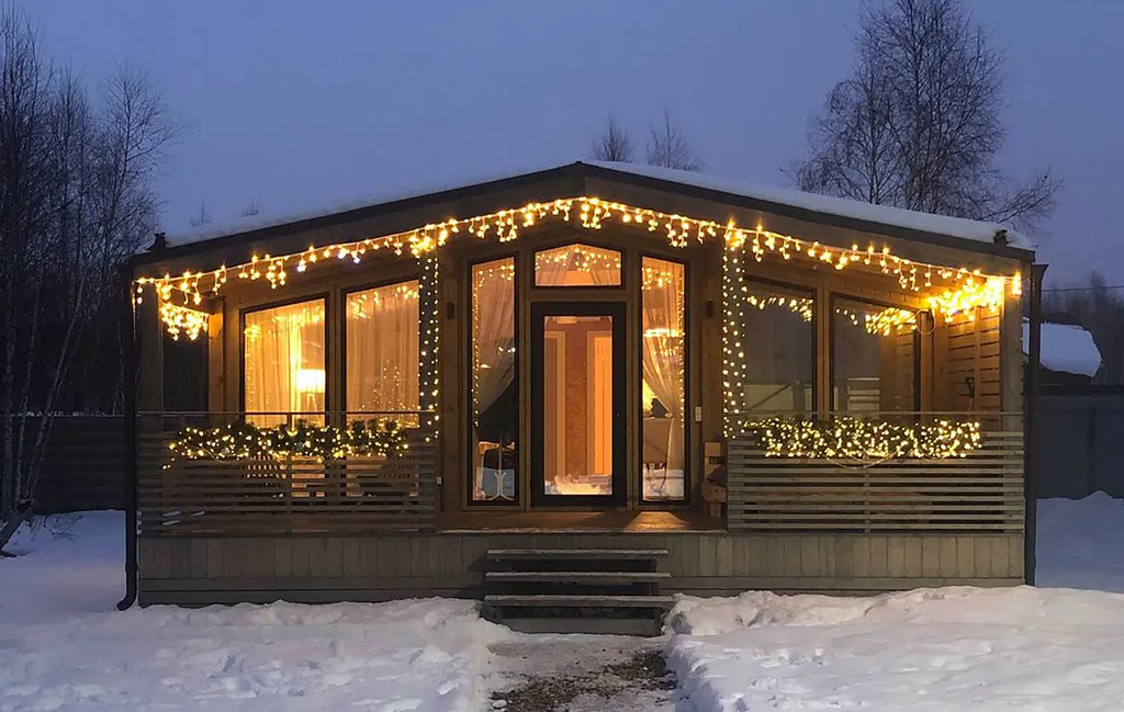 Уютный барнхаус в скандинавском стиле у горнолыжного курорта Сорочаны