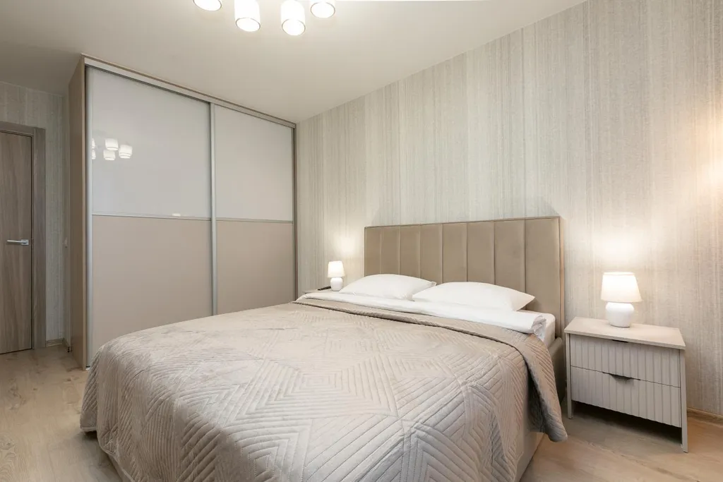 Светлая квартира рядом с ЖД Вокзалом в ЖК Малевич