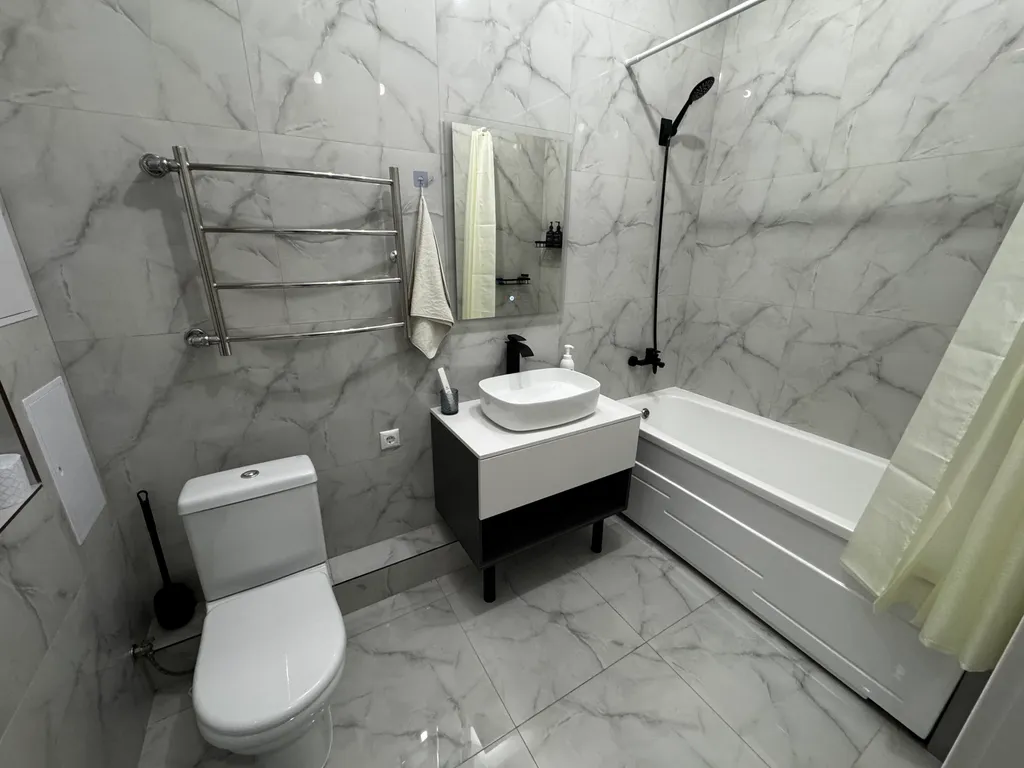 Квартира Однокомнатная квартира в ЖК Белые (3 мин от трассы М4 в ст. Динской) — Динская