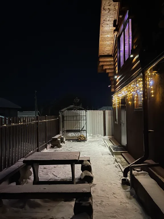 Уютный кедровый дом