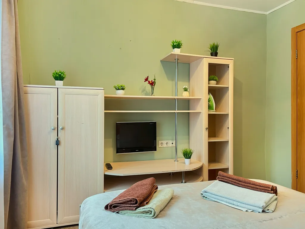 Просторная квартира с раздельными комнатами для 1-6 гостей