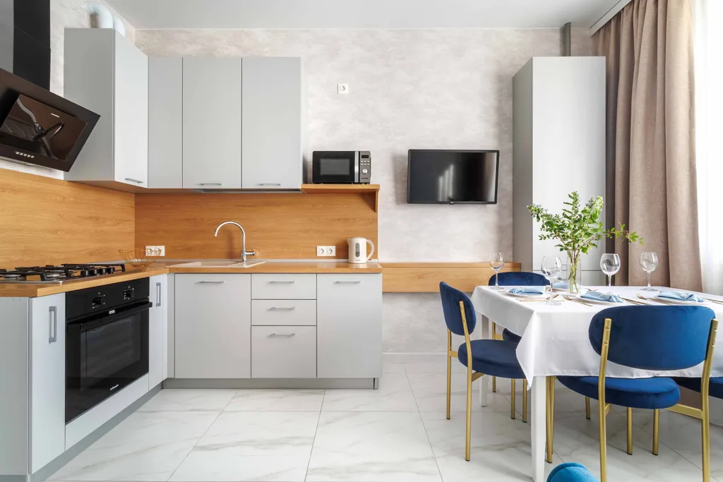 Квартира Квартира Уютный апартамент с бассейном на территории — Геленджик