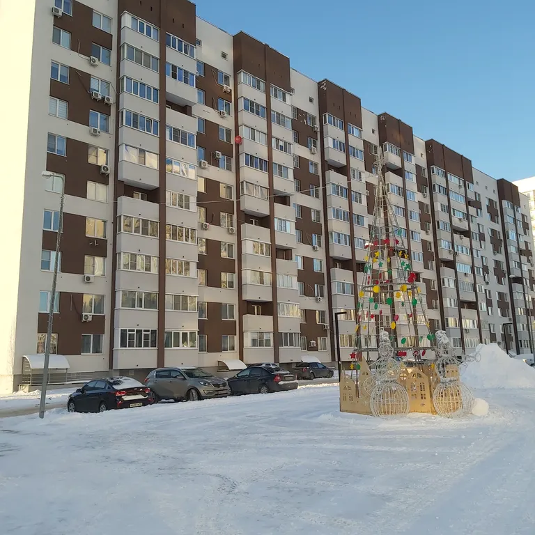 Комфортная студия в Арбековской заставе на 10 этаже.