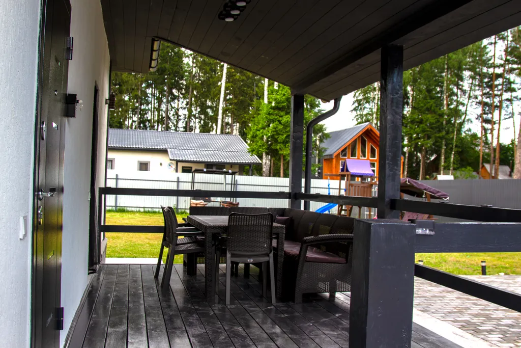 Уютный дом с баней и чаном