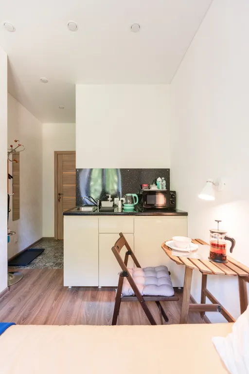 Квартира Квартира OneBlueBed Studio — Санкт-Петербург