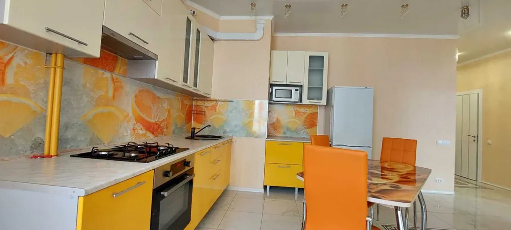 Квартира Квартира Евротрешка 80 кв.м  в 50 м. от моря, с великолепным видом на море — Геленджик