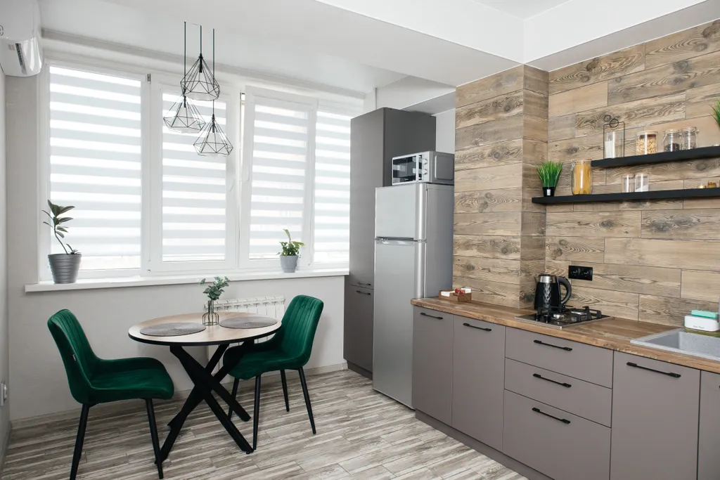 Квартира в стиле Loft с видом на горы